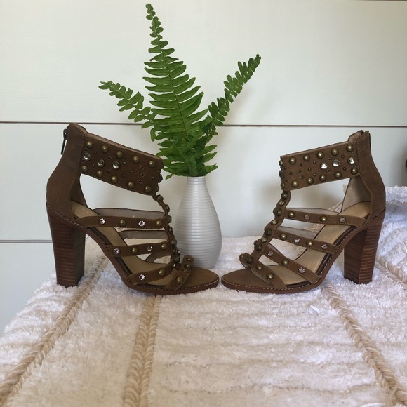 ALDO gladiator heels/ ankle boots - Picture 3 of 12